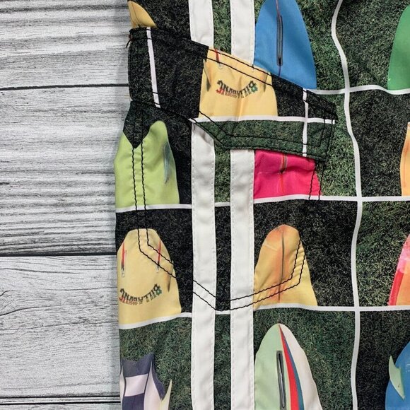 Billabong Surf Swim Board Shorts Donavon Collection Surfboard Print - Picture 6 of 10